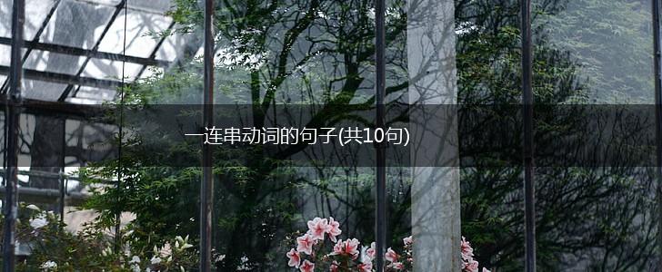 一连串动词的句子(共10句),第1张