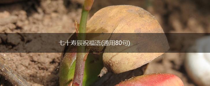 七十寿辰祝福语(通用80句),第1张