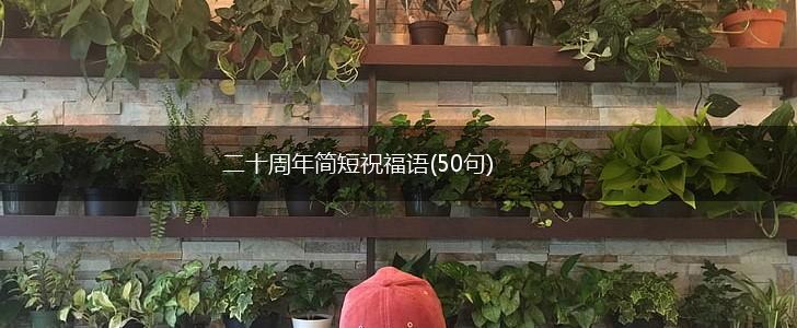 二十周年简短祝福语(50句),第1张