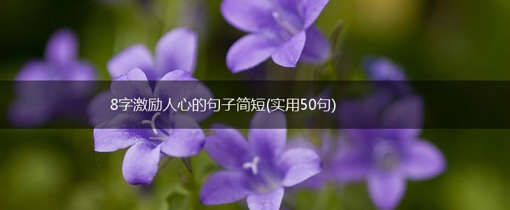 8字激励人心的句子简短(实用50句),第1张