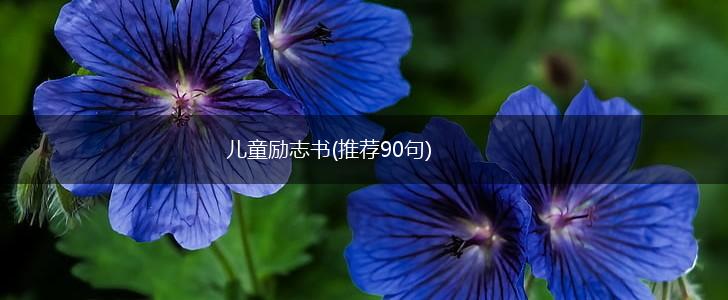 儿童励志书(推荐90句),第1张