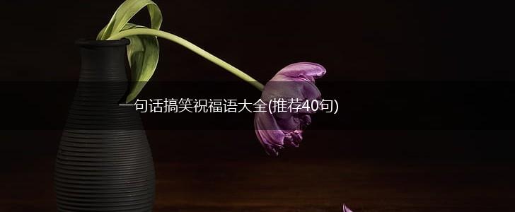 一句话搞笑祝福语大全(推荐40句),第1张