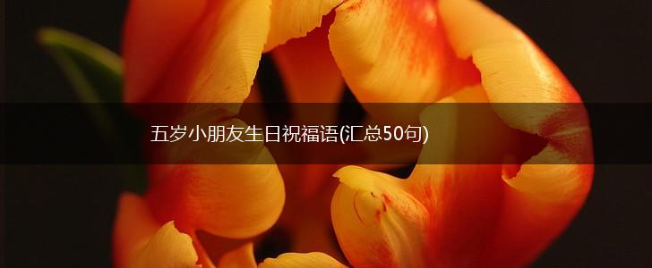 五岁小朋友生日祝福语(汇总50句),第1张