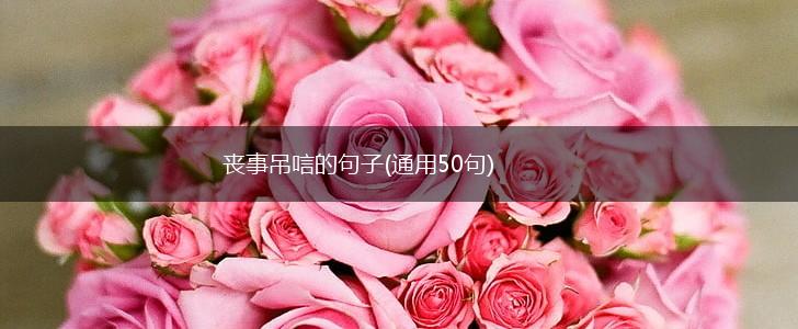 丧事吊唁的句子(通用50句),第1张