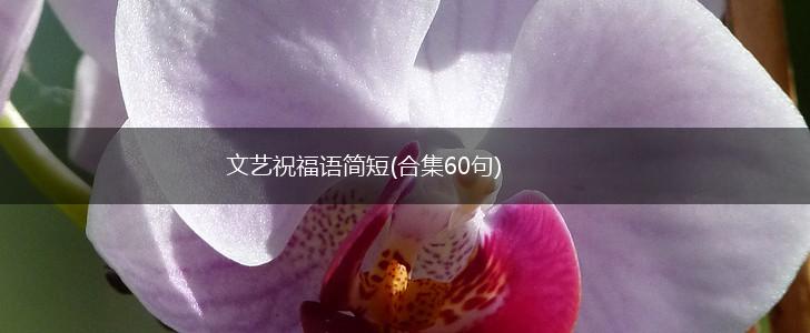 文艺祝福语简短(合集60句),第1张