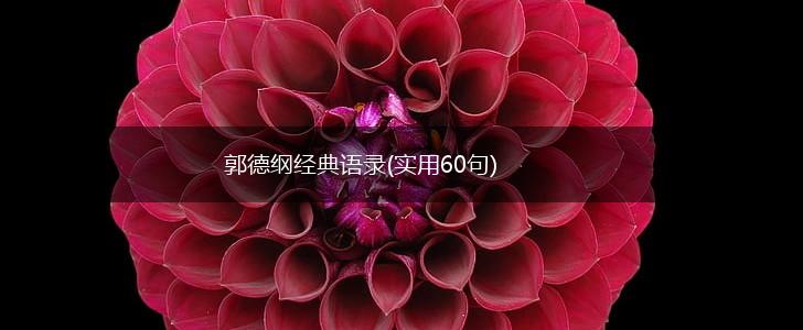 郭德纲经典语录(实用60句),第1张