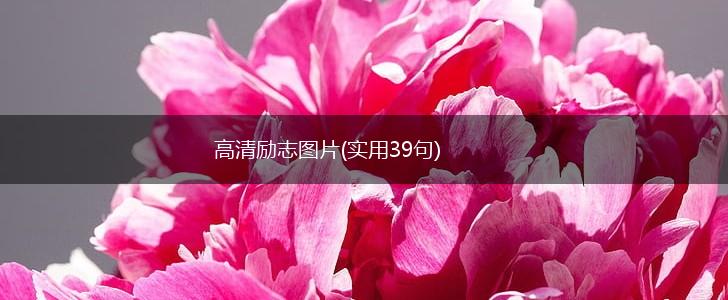 高清励志图片(实用39句),第1张