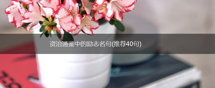 资治通鉴中的励志名句(推荐40句),第1张