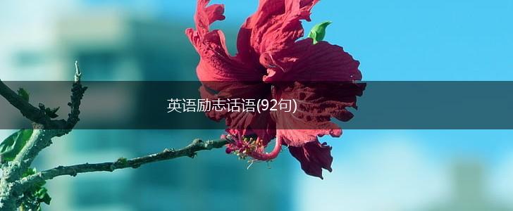 英语励志话语(92句),第1张