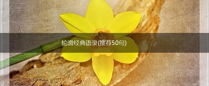 轮滑经典语录(推荐50句),第1张