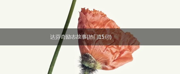 达芬奇励志故事(热门15句),第1张
