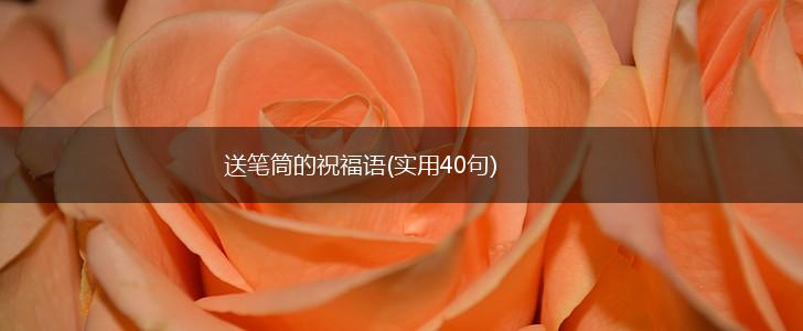 送笔筒的祝福语(实用40句),第1张 送笔筒的祝福语(实用40句),第1张