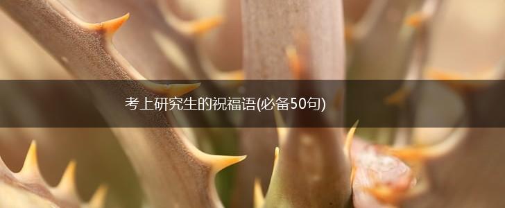 考上研究生的祝福语(必备50句),第1张