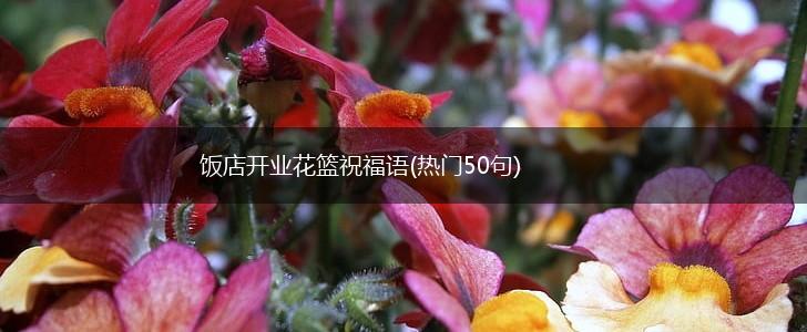 饭店开业花篮祝福语(热门50句),第1张