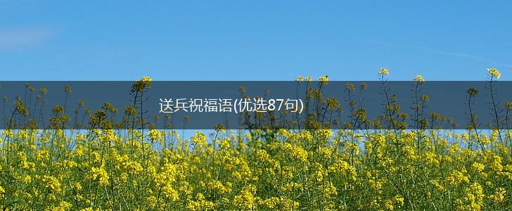 送兵祝福语(优选87句),第1张 送兵祝福语(优选87句),第1张