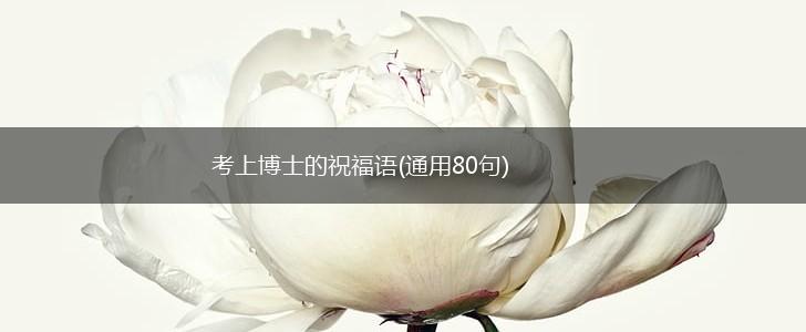 考上博士的祝福语(通用80句),第1张