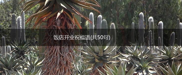 饭店开业祝福语(共50句),第1张