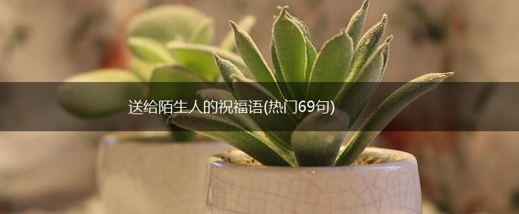 送给陌生人的祝福语(热门69句),第1张 送给陌生人的祝福语(热门69句),第1张