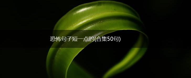 恐怖句子短一点的(合集50句),第1张