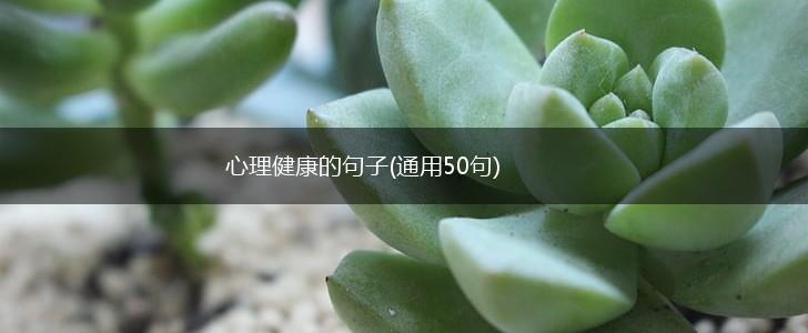 心理健康的句子(通用50句),第1张
