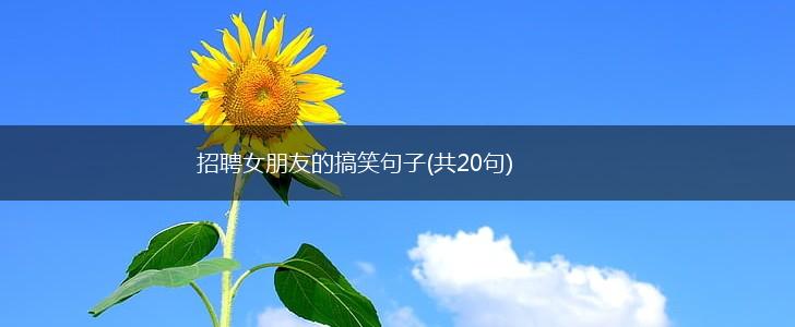 招聘女朋友的搞笑句子(共20句),第1张 招聘女朋友的搞笑句子(共20句),第1张