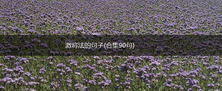 激将法的句子(合集90句),第1张