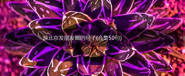 游北京发朋友圈的句子(合集50句),第1张