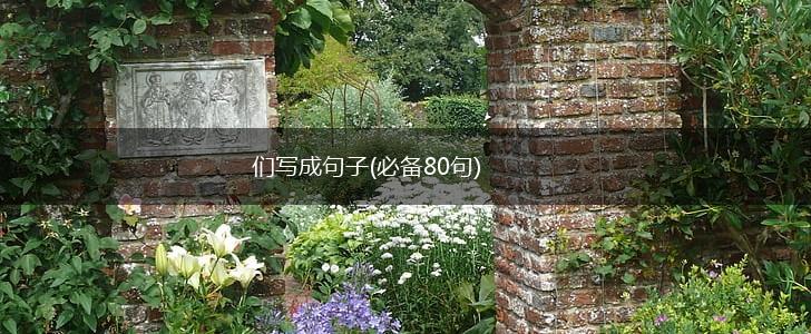们写成句子(必备80句),第1张