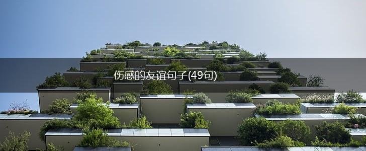 伤感的友谊句子(49句),第1张