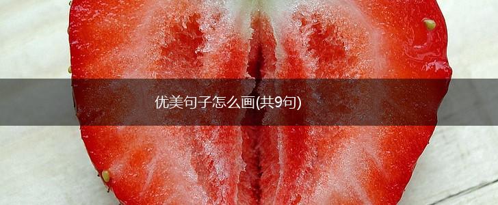 优美句子怎么画(共9句),第1张